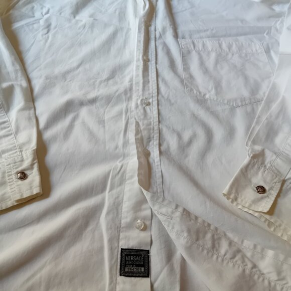 Vintage Versace Button Up XL Shirt - Picture 5 of 7